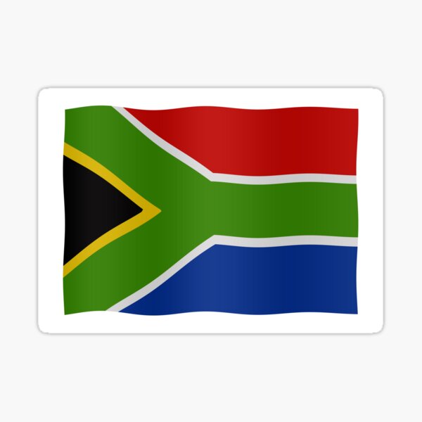 South African Flag Sticker For Sale By Stuwdamdorp Redbubble 7454