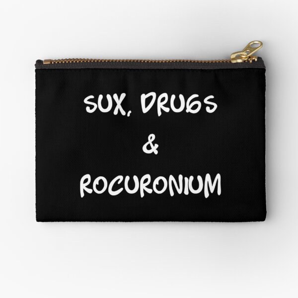 Sux Drugs and Rocuronium Zipper Pouch