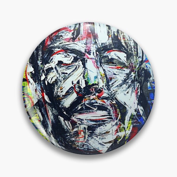 Aperçu de l'œuvre portrait abstrait créée et vendue par Riley  Day/plush.