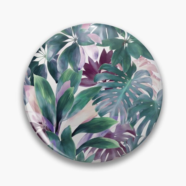 Item preview, Tropical Emerald Jungle in light cool tones designed and sold by micklyn.