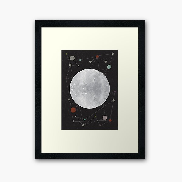 Moon Framed Art Print