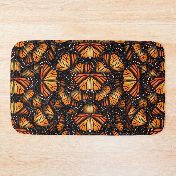 Item preview, Heaps of Orange Monarch Butterflies designed and sold by BonniePhantasm.