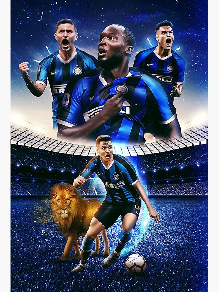 Wallpaper Lukaku And Squad Art Board Print By Erlinzuli Redbubble