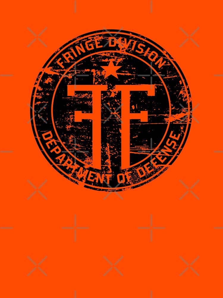 Fringe Division (dark print and stickers) by synaptyx