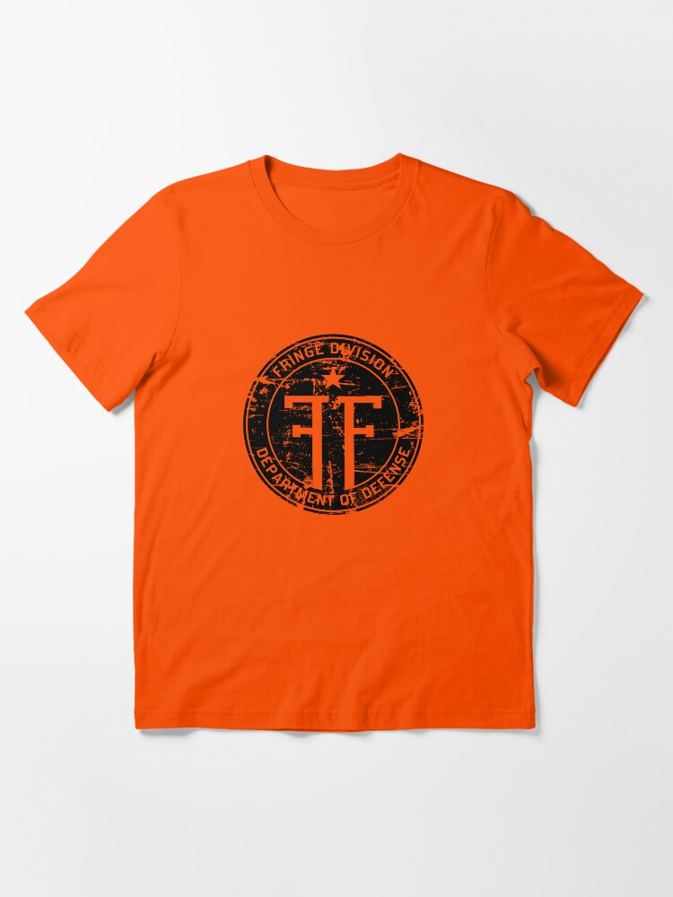 Alternate view of Fringe Division (dark print and stickers) Essential T-Shirt