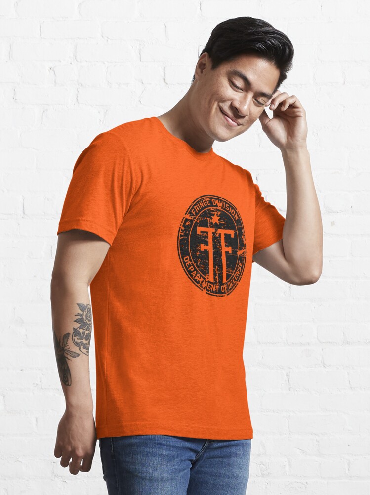 Alternate view of Fringe Division (dark print and stickers) Essential T-Shirt