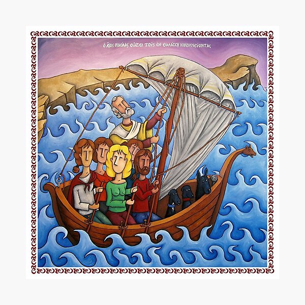 Saint Nicholas Photographic Print