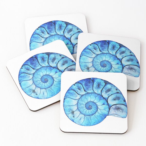 Item preview, Blue Ammonite designed and sold by Nessica.