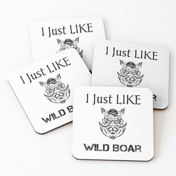 Item preview, I like big bucks Graphic T-Shirt, I like Wild Boar T-shirt  designed and sold by Essakhi12.