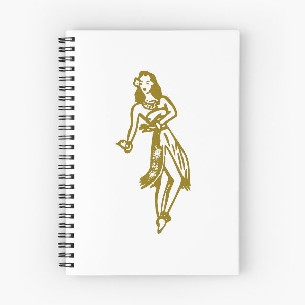 Item preview, Golden Hula Dancer designed and sold by flying-flamingo.
