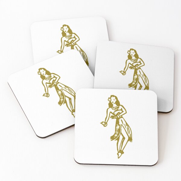 Item preview, Golden Hula Dancer designed and sold by flying-flamingo.