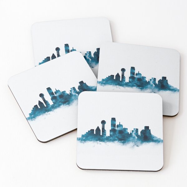 Artikelvorschau, Dallas Skyline entworfen und verkauft von MonnPrint.