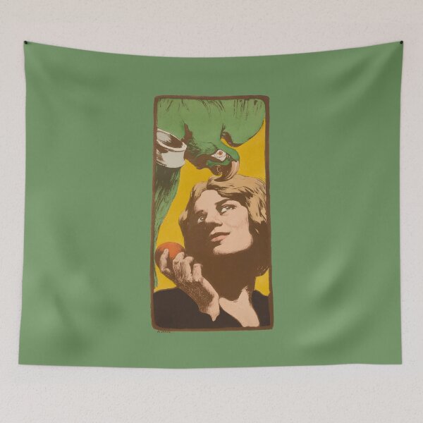 Item preview, Mujer con loro designed and sold by philozei.