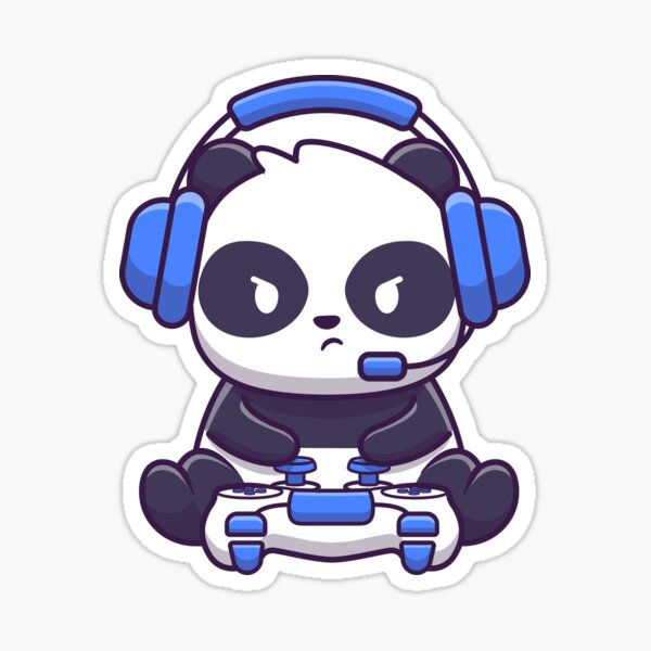 Item preview, Gaming Panda designed and sold by Vector Scout Lab.