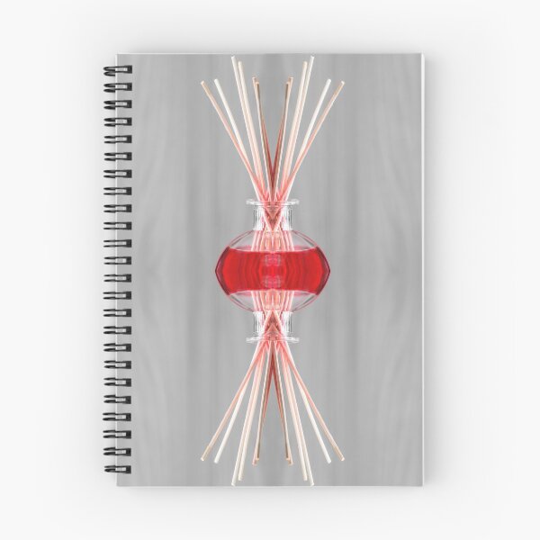 Item preview, Red liquid from air freshener bottle surreal shaped symmetrical kaleidoscope designed and sold by Grégory DUBUS.