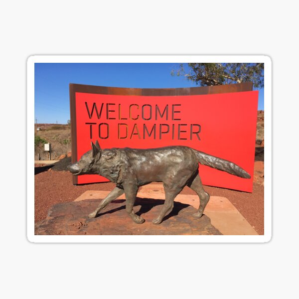 Item preview, Welcome to Dampier designed and sold by Old Soul Imagination .