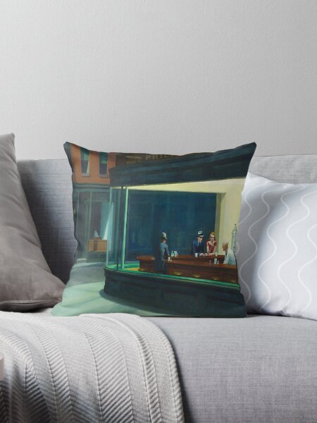 Item preview, Edward Hopper - NightHawks, Art reproduction designed and sold by HouseofBalloon.