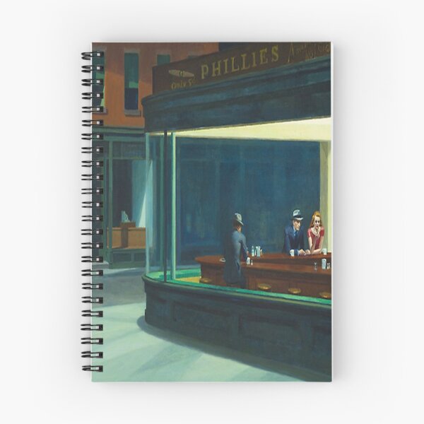 Artikelvorschau, Edward Hopper - NightHawks, Kunstreproduktion entworfen und verkauft von HouseofBalloon.