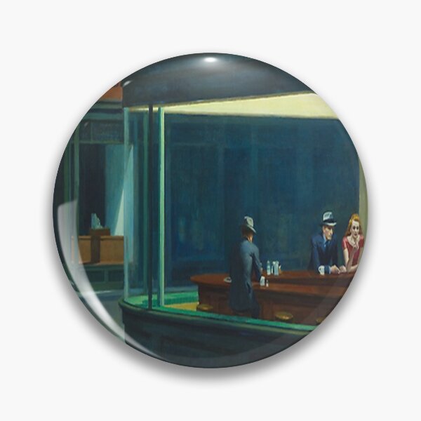 Item preview, Edward Hopper - NightHawks, Art reproduction designed and sold by HouseofBalloon.
