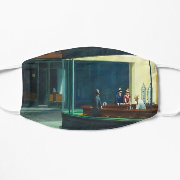 Edward Hopper - NightHawks, Art reproduction Mask