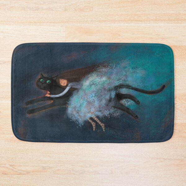 Item preview, Flying on my cat designed and sold by manumella.