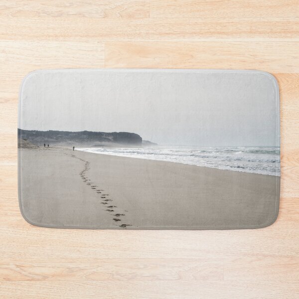 Item preview, Smooth Beach - Leading Footsteps on the Sand designed and sold by Georgia Mizuleva.
