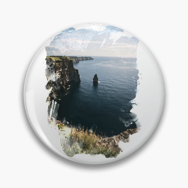 Item preview, Cliffs of Moher Painting designed and sold by lesslinear.