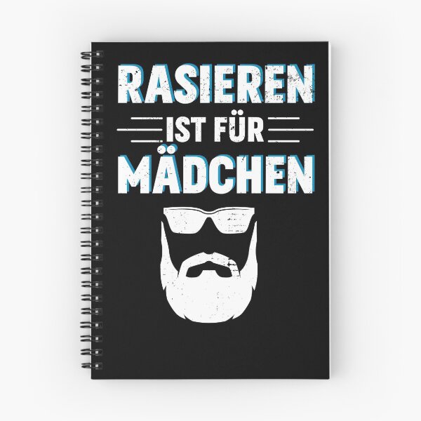 Item preview, Shaving is for girls - funny beard saying designed and sold by m-huppmann.