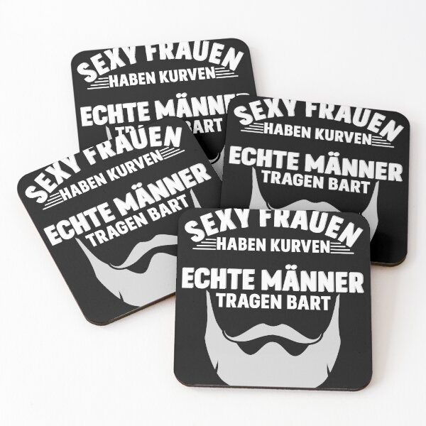 Item preview, Women have curves - real men have beards designed and sold by m-huppmann.