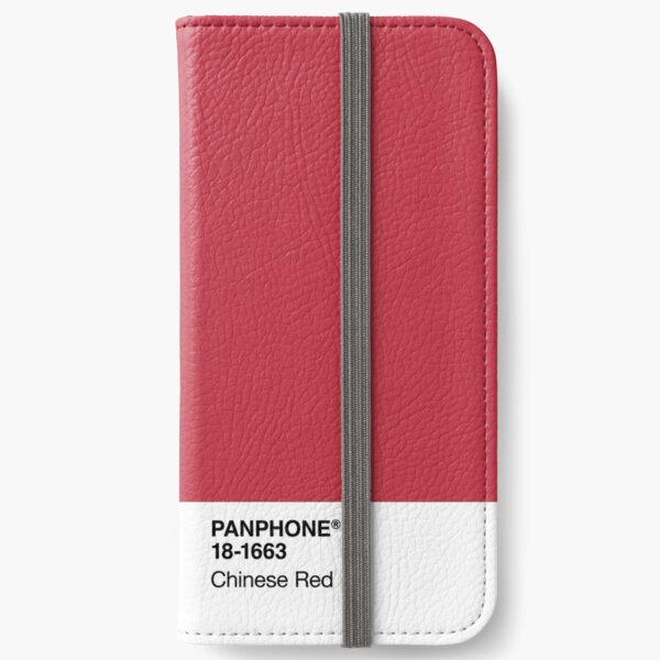 PANPHONE - Chinese Red iPhone Wallet