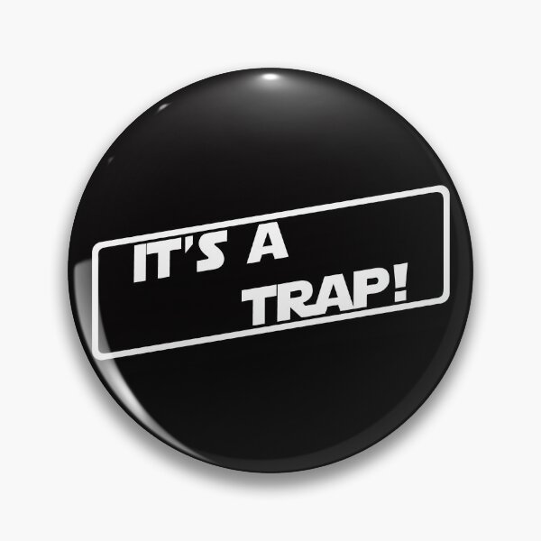 Item preview, It's a Trap! (White version) designed and sold by DafyddEm.