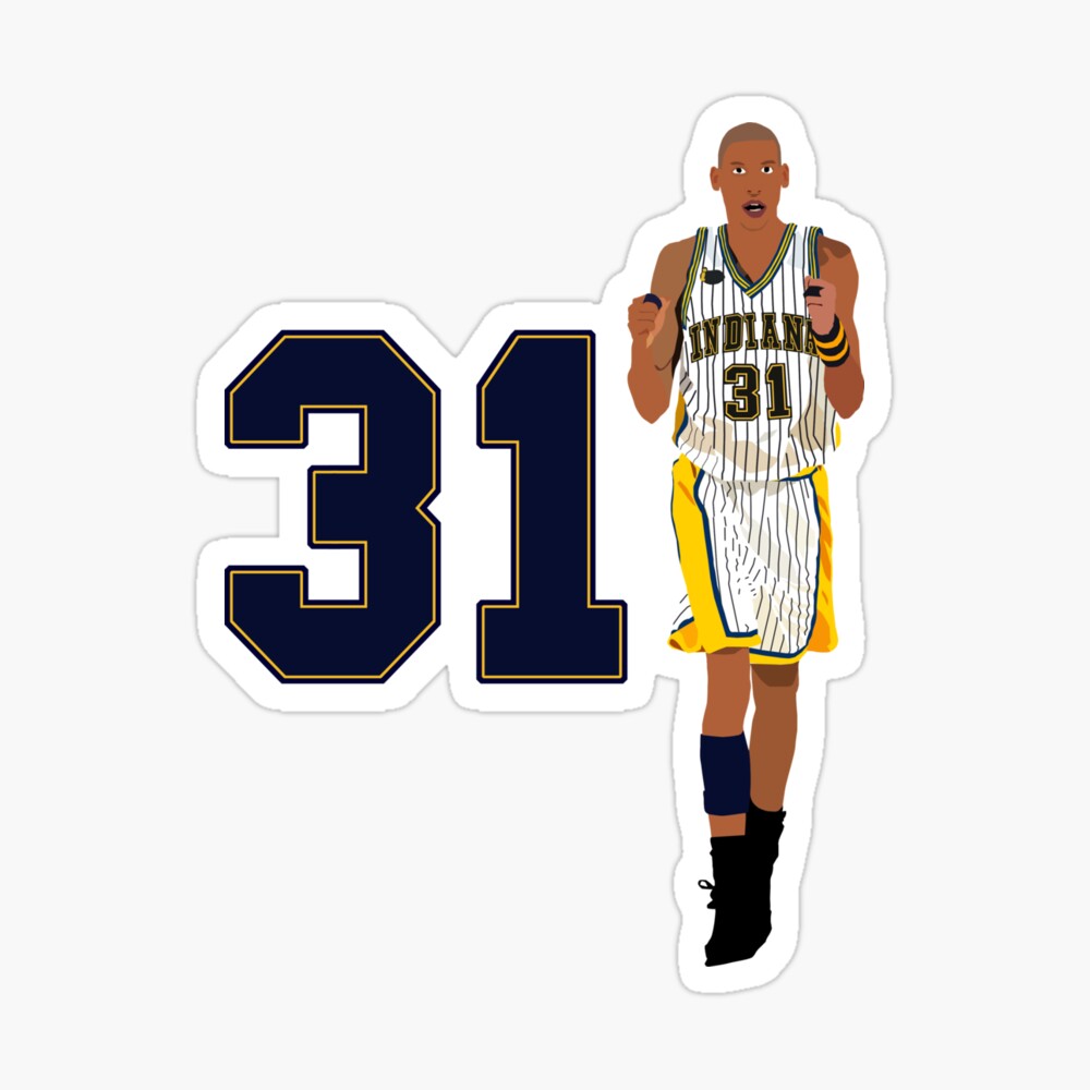 Paul George Indiana Jersey Qiangy - Paul George - Sticker