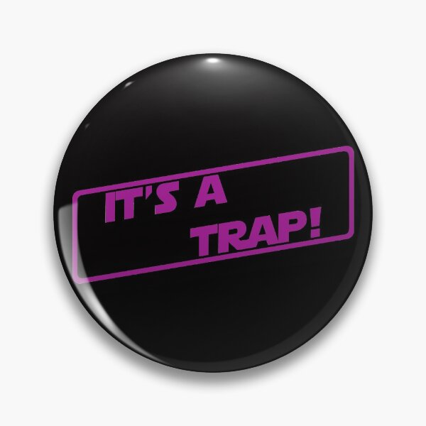 Item preview, It's a trap! (Purple version) designed and sold by DafyddEm.
