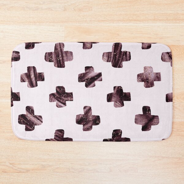 Item preview, Rosewood velvet gem - scandinavian cross designed and sold by marbleco.