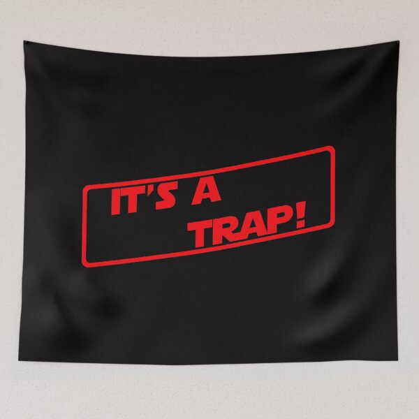 Item preview, It's a Trap! (Red version) designed and sold by DafyddEm.