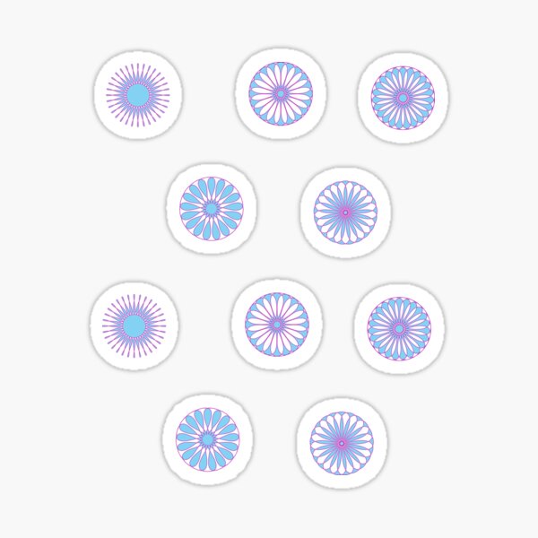 Mandala Motifs - Fresh Sticker