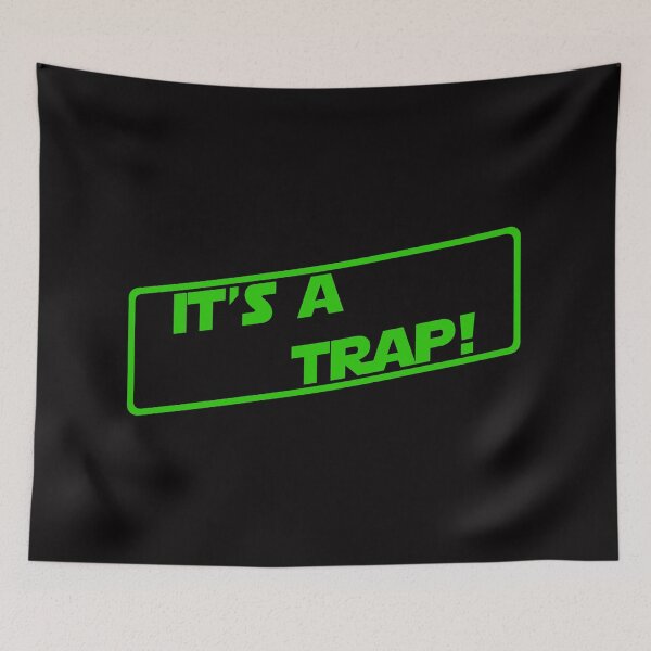 Item preview, It's a Trap! (Green version) designed and sold by DafyddEm.