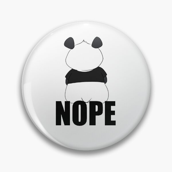 Item preview, Nope - Funny Panda designed and sold by BandOfThePand.