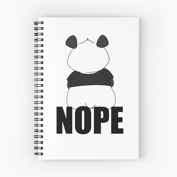 Item preview, Nope - Funny Panda designed and sold by BandOfThePand.