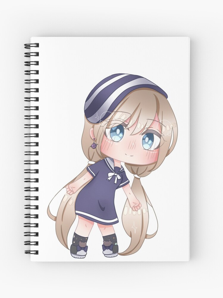 Eirian - gacha edit Spiral Notebook for Sale by BambooBanana