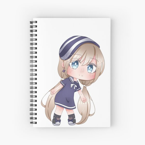 Cute Anime Girl - Gacha Edit Hardcover Journal for Sale by BambooBanana