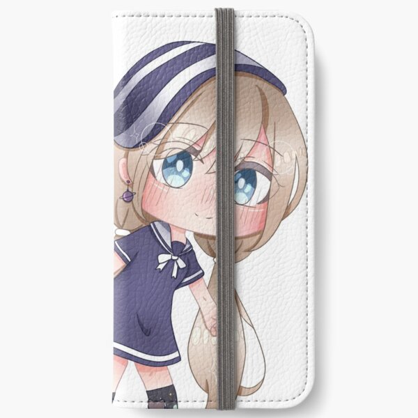 Cute Anime Girl - Gacha Edit iPhone Wallet for Sale by BambooBanana