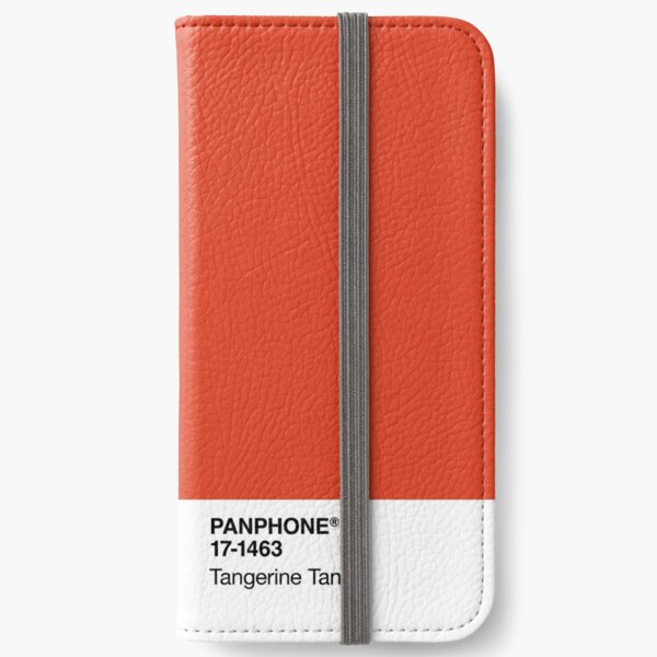 PANPHONE - Tangerine Tango iPhone Wallet