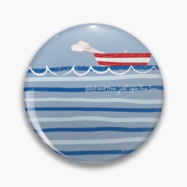 Item preview, Wild and Free...Just like the Sea designed and sold by LoveBirdGallery.