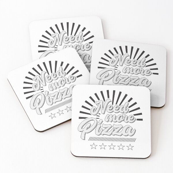 Item preview, Need More PIZZA ✪ Authentic Italian ✔ Food Lover ⇢ Retro Captivating Indulging Saying designed and sold by Naumovski.