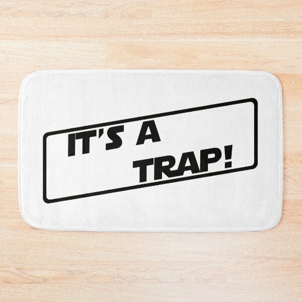 Item preview, It's a Trap! (Black version) designed and sold by DafyddEm.