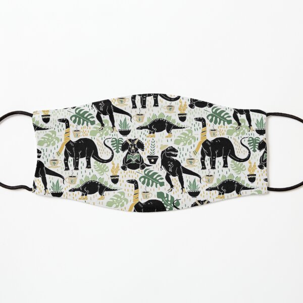 Hipster Dinos Kids Mask