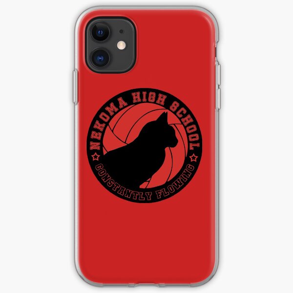 Haikyuu!! Nekoma VBC Logo iPhone Soft Case
