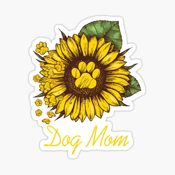 sunflower dog mom