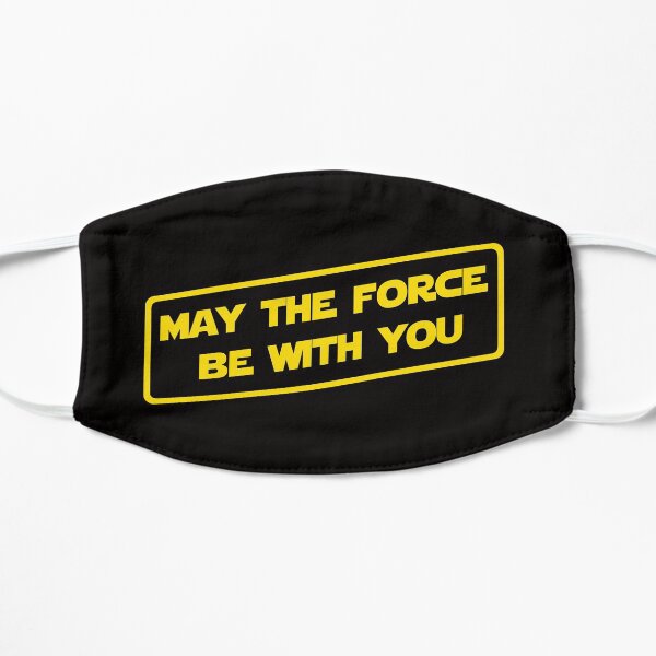 Que la force soit avec toi (version classique) Masque sans plis